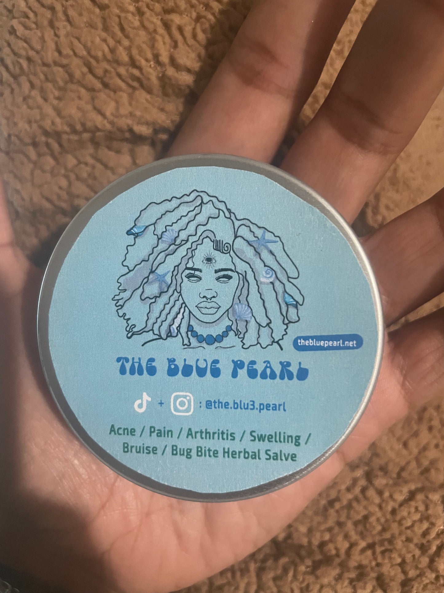 Alkaline Acne / Pain / Arthritis / Swelling / Bruise / Bug Bite Herbal Salve