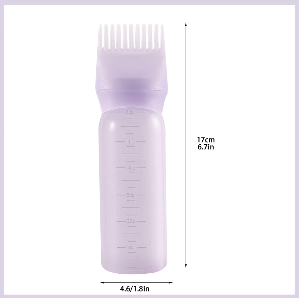 Comb Tip Oil Applicator Bottle