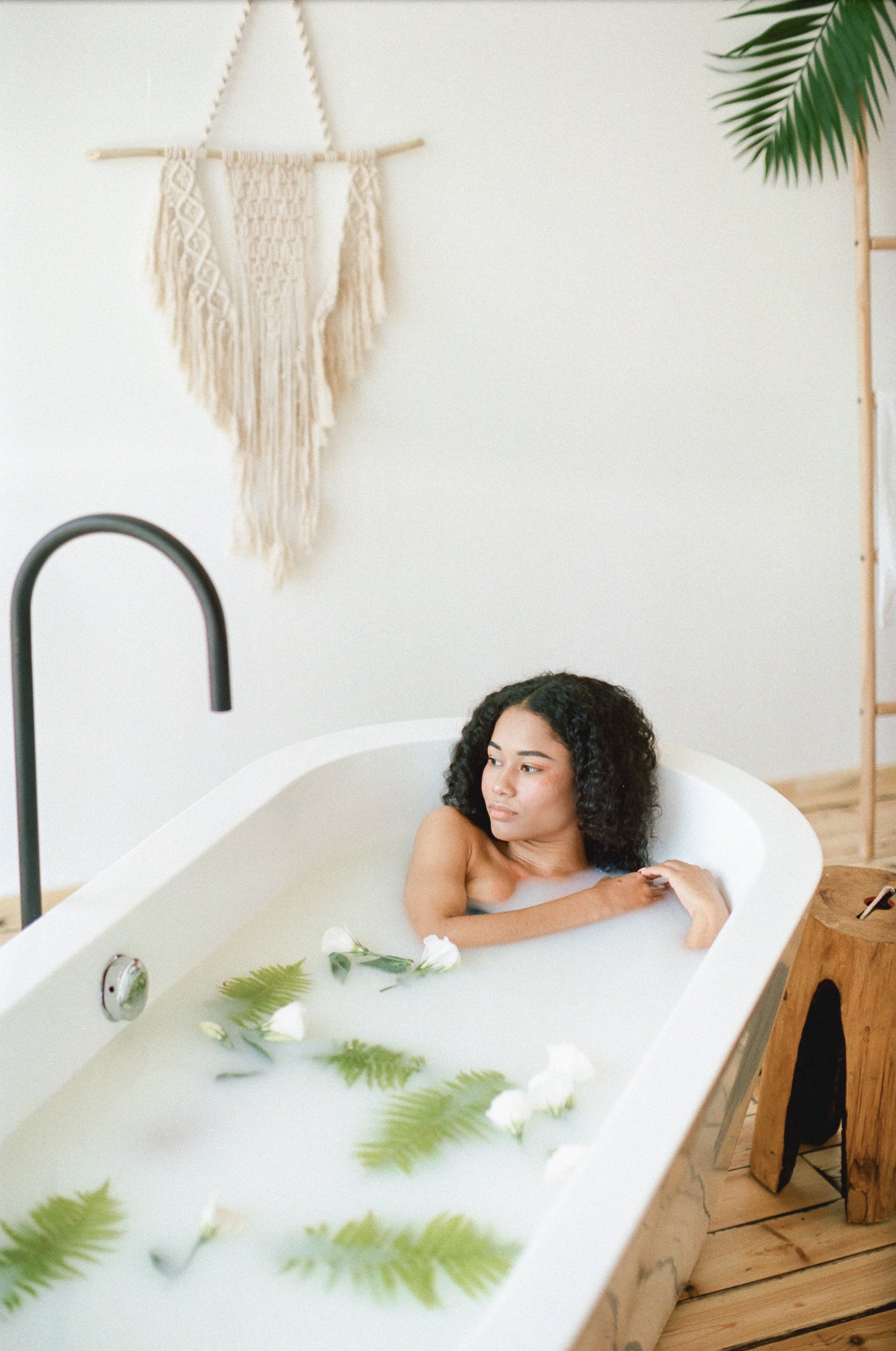 Goat Milk Herbal Bath Blend: Deeply Moisturizing and Cleansing, both Physically and Spiritually