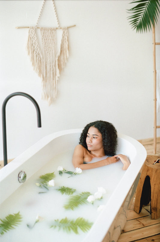 Goat Milk Herbal Bath Blend: Deeply Moisturizing and Cleansing, both Physically and Spiritually