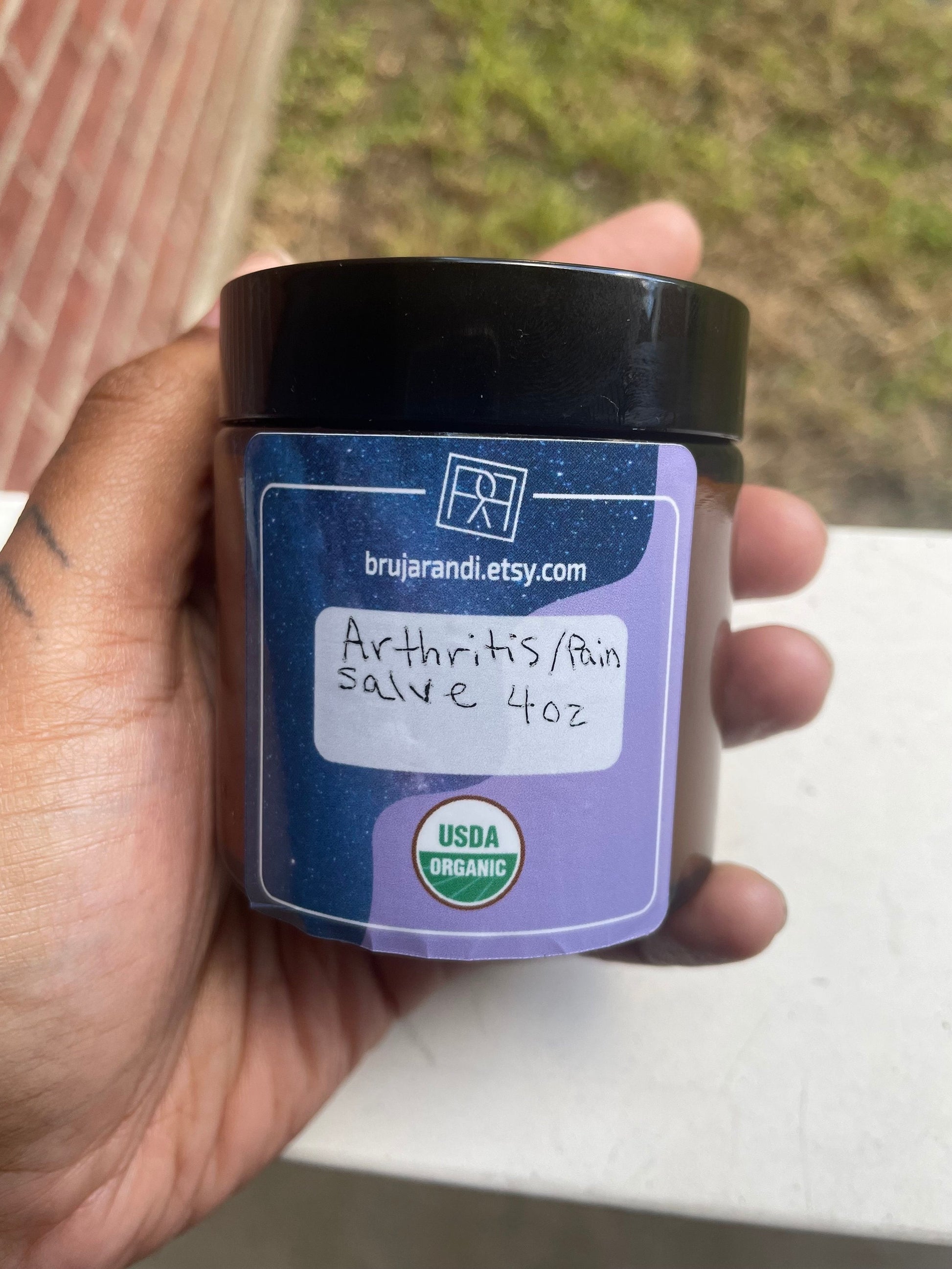 Certified Organic Herbal Arthritis / Pain Salve